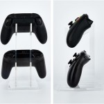 Game Controller Holder Manufacturer - Universal Clear Acrylic Dual Console Stand