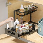 Kitchen Shelves Factory - Detachable Pull-out Drawer Baskets Organizing