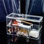Makeup Organizer Factory - Acrylic 2 Drawer Cosmetic Storage Case