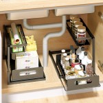 Kitchen Shelves Factory - Detachable Pull-out Drawer Baskets Organizing