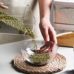 Food Storage Jar Manufacturer - Kitchen Sealed Transparent Plastic Container