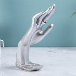 Hand Jewelry Stand Factory - Black Velvet Model Bracelet Hanging Organizer