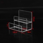 Makeup Organizer Factory - Acrylic 4 Tier Wallet Display Phone Shelf