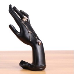 Hand Jewelry Stand Factory - Black Velvet Model Bracelet Hanging Organizer