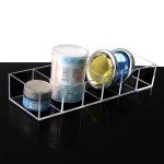 Makeup Storage Box Factory - Acrylic 6 Grid Removable Air Cushion Box