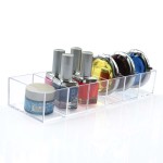 Makeup Storage Box Factory - Acrylic 6 Grid Removable Air Cushion Box