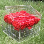 Flower Box Factory - 16 Slots Acrylic Rose Holder Customized Design