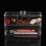 Makeup Organizer Factory - Acrylic 2 Drawer Cosmetic Storage Case