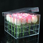 Flower Box Factory - 16 Slots Acrylic Rose Holder Customized Design