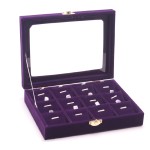 Jewelry Display Box Manufacturer - Hot Sale Wedding Birthday Gifts Velvet Case