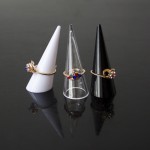 Ring Holder Factory - Fashion Mini Acrylic Triangle Cone Display Stand