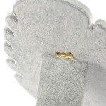 Jewelry Display Factory - High Quality Wood Flannel Wedding Gift Casket