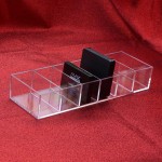 Makeup Storage Box Factory - Acrylic 6 Grid Removable Air Cushion Box