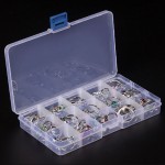 Jewelry Storage Box Manufacturer - Wholesale Transparent Flip Cover 15 Slots