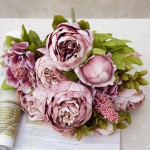Artificial Flowers Manufacturer - European Peony Silk Wedding Decoration