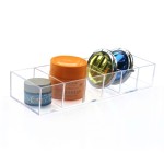 Makeup Storage Box Factory - Acrylic 6 Grid Removable Air Cushion Box