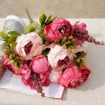 Artificial Flowers Manufacturer - European Peony Silk Wedding Decoration