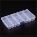 Jewelry Storage Box Manufacturer - Wholesale Transparent Flip Cover 15 Slots