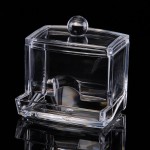 Cotton Swab Holder Factory - Creative Clear Acrylic Makeup Organizer Case