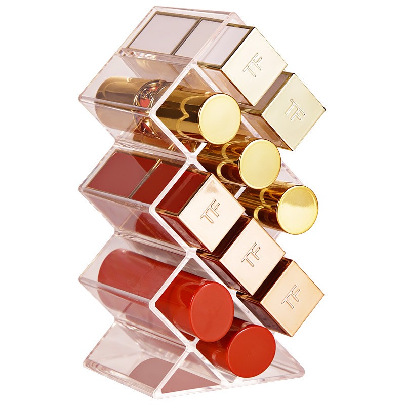 Lipstick Box Factory - 10 Grids Acrylic Lip Gloss Display Stand