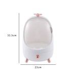 Cosmetic Storage Box Factory - Round Acrylic Skin Care Products Dresser