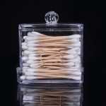 Cotton Swab Organizer Factory - Portable Container Cosmetic Storage Case