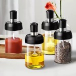 Glass Bottles Factory - 250ML Seasoning Containers Oil Brush Dispenser