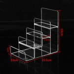 Makeup Organizer Factory - Acrylic 4 Tier Wallet Display Phone Shelf