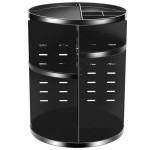 Makeup Organizer Manufacturer - 360 Degree Rotation Transparent Dressing Table