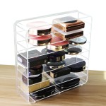 Makeup Organizer Manufacturer - Acrylic Cosmetic Storage Box Powder Box