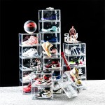 Sneaker Box Supplier - Drop Side Open Clear Plastic