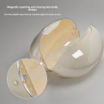 Tissue Box Supplier - Cream White Desktop Tissue Box