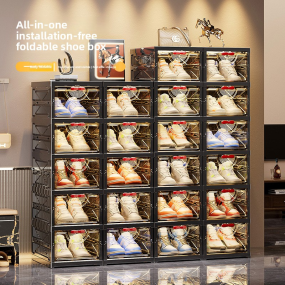 Shoe Rack Supplier - Transparent Shoe Storage Rack