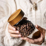 Glass Jar Manufacturer - Wood Lid Glass Sealing Storage