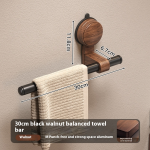 Towel Rack Manufacturer - Antique Style Walnut Towel