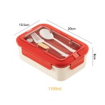 Lunch Box Manufacturer - Plastic Lunch Box With Cutlery
