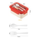 Lunch Box Manufacturer - Plastic Lunch Box With Cutlery
