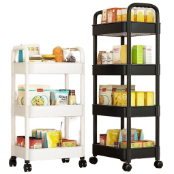 Storage Rack Factory - Plastic Trolley Storage Rack