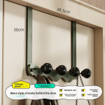 Door Hanger Factory - Wrought Iron Wave Door Hanger