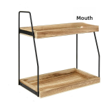 Storage Rack Supplier - Double-Layer Bathroom and Kitchen