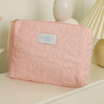 Makeup Bag Factory - Large Capacity Quilted Cloud