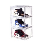 Sneaker Box Supplier - Drop Side Open Clear Plastic