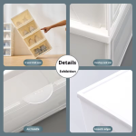 Storage Box Manufacturer - Plastic Chest of Drawers Stackable