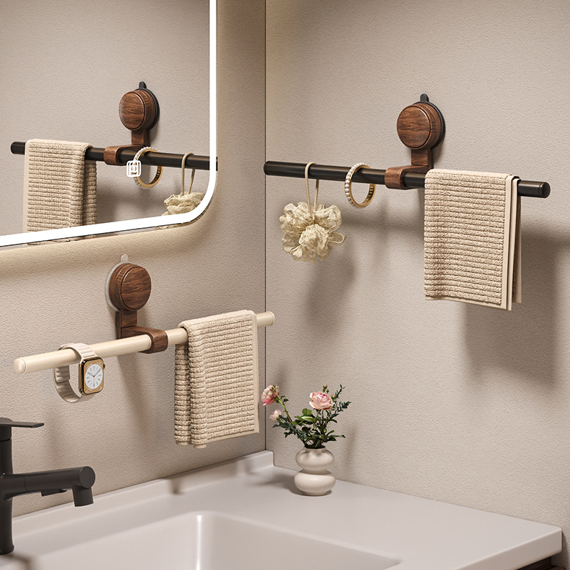 Towel Rack Manufacturer - Antique Style Walnut Towel