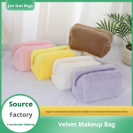 Toiletry Bag Supplier - High-End Plush Makeup Organizer