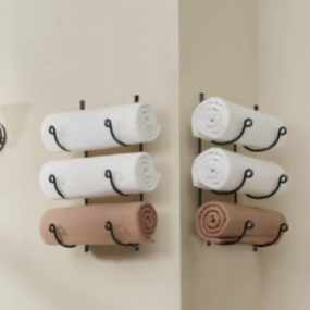 Wall Rack Manufacturer - Multifunctional Wrought Iron Wall-Mounted