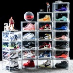 Sneaker Box Supplier - Drop Side Open Clear Plastic