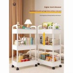 Storage Cart Supplier - 3/4/5 Layer Rolling Mobile