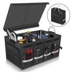 Car Trunk Organizer Factory - Multipurpose Foldable Box With Lid
