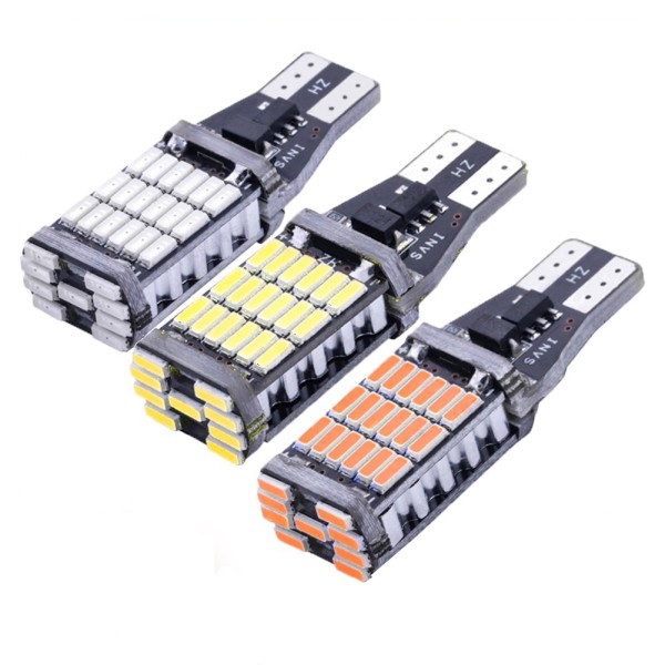 LED Headlight Bulbs Manufacturer - T15 4014 45 SMD Canbus 12-24V